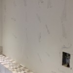 Bathroom Wall before